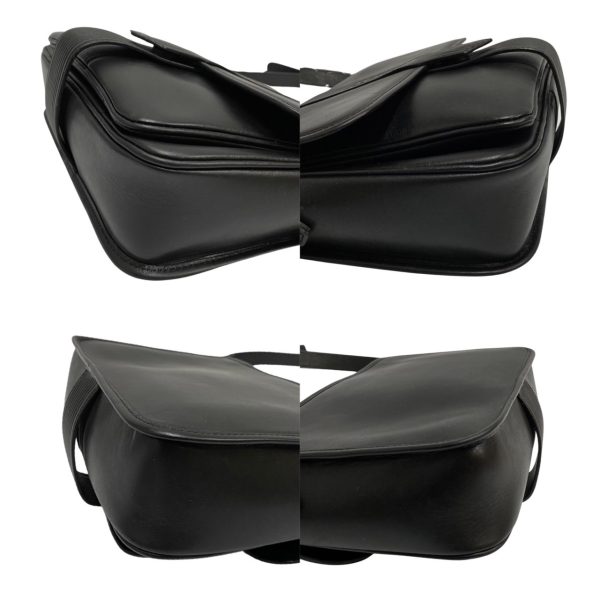 7 Yves Saint Laurent Mini Shoulder Bag Pochette Sacoche Black