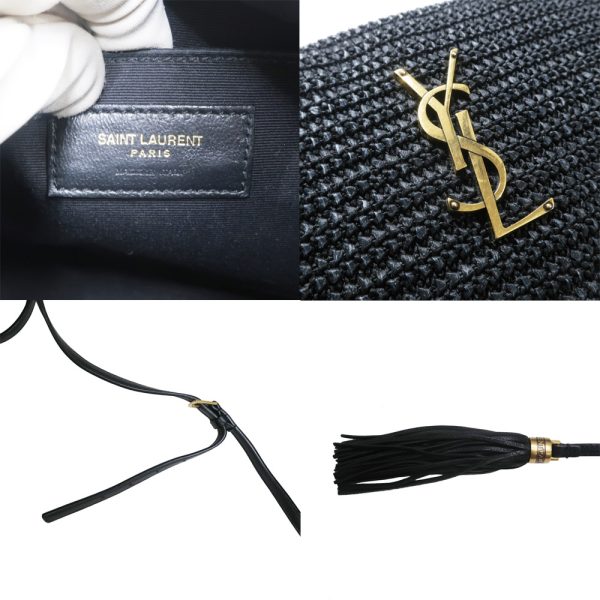 7 Saint Laurent Shoulder Bag Lou Black