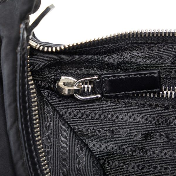 7 Prada Mini One Shoulder Bag Black Nylon