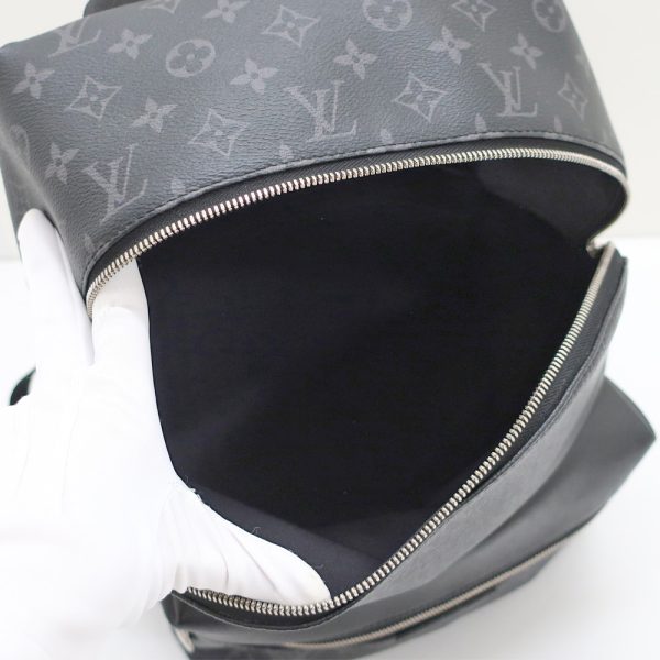 7 Louis Vuitton Discovery Backpack Rucksack Eclipse Taiga Noir Black