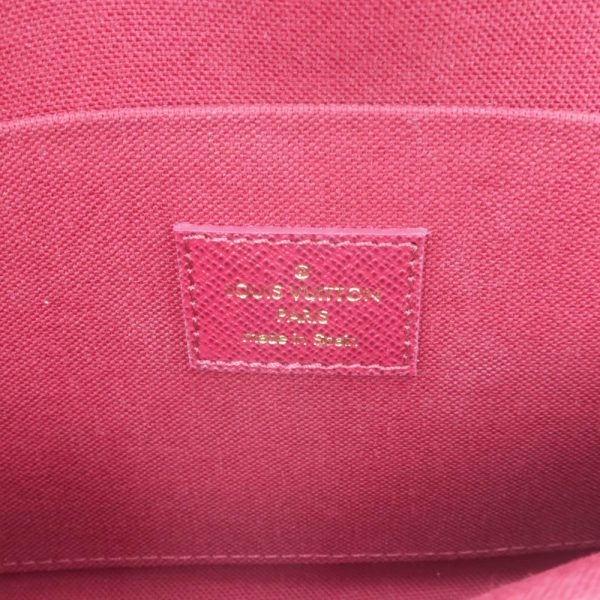 7 Louis Vuitton Pochette Félicie Fuchsia Shoulder Bag Pouch Brown