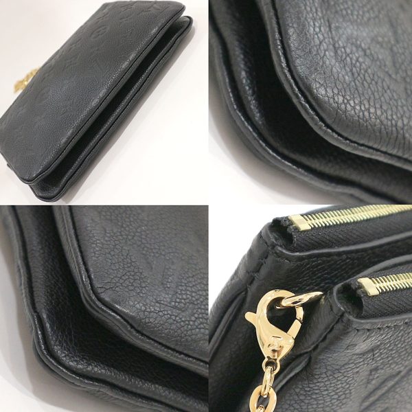 7 Louis Vuitton Pochette Empreinte Noir Black