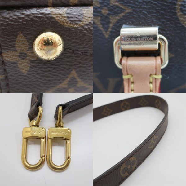 7 Louis Vuitton Pallas BB Rose Rich Monogram Red