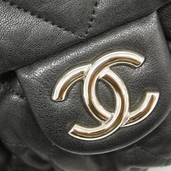 8 Chanel Luxury Line Single Chain Leather Black