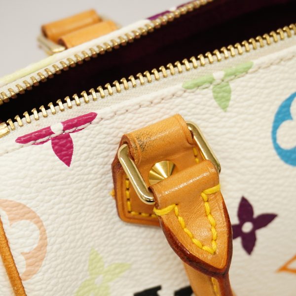 8 Louis Vuitton Handbag Multicolor Mini Speedy Bronne