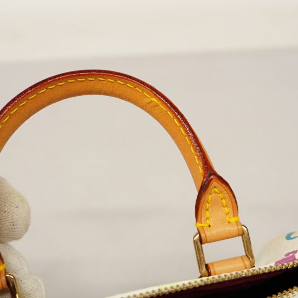 8 Louis Vuitton Handbag Monogram Multicolor Mini Speedy Bronne