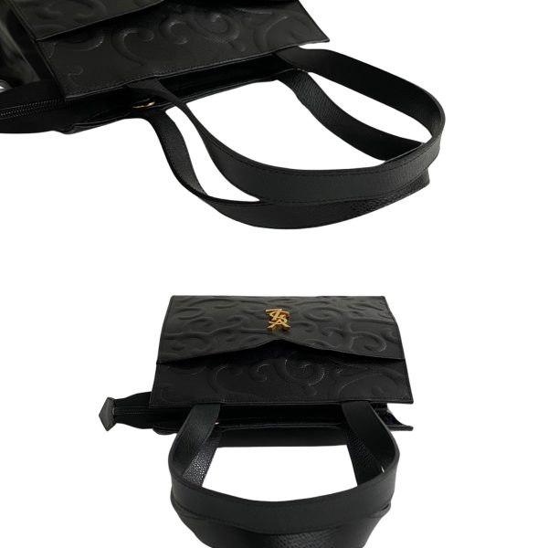 8 Yves Saint Laurent Ysl Shoulder Bag Leather Black