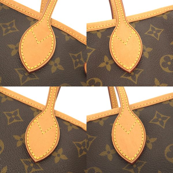 8 Louis Vuitton Monogram Neverfull PM Tote Bag Brown