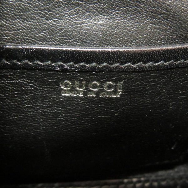 8 Gucci Leather Vintage Shoulder Bag Black