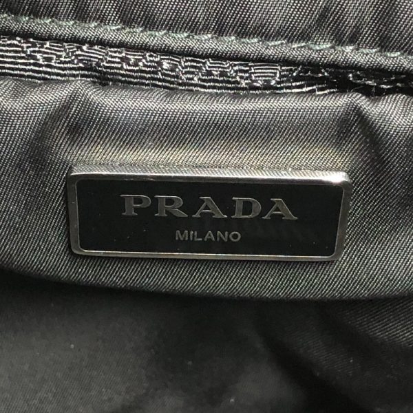 8 Prada Re nylon Medium Padded Tote Black Nylon