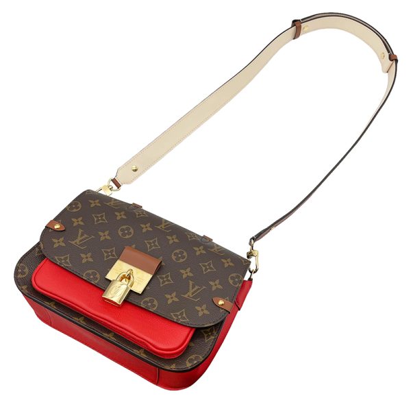 8 Louis Vuitton Vaugirard GM Coquelicot Shoulder Bag