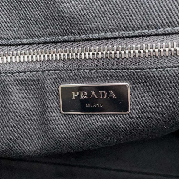 8 Prada Tote Bag Drill 2way Shoulder Bag Black