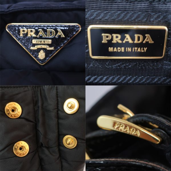 8 Prada Nylon Shoulder Bag Black