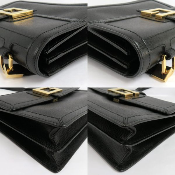 8 Gucci G Logo Shoulder Bag Black