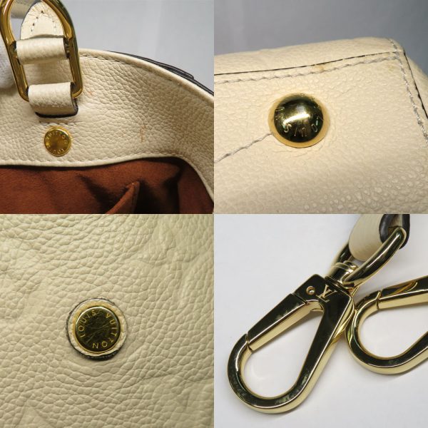 8 Louis Vuitton Montaigne BB Crème Empreinte Shoulder Bag