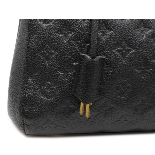 8 Louis Vuitton Empreinte Montaigne MM Noir Black