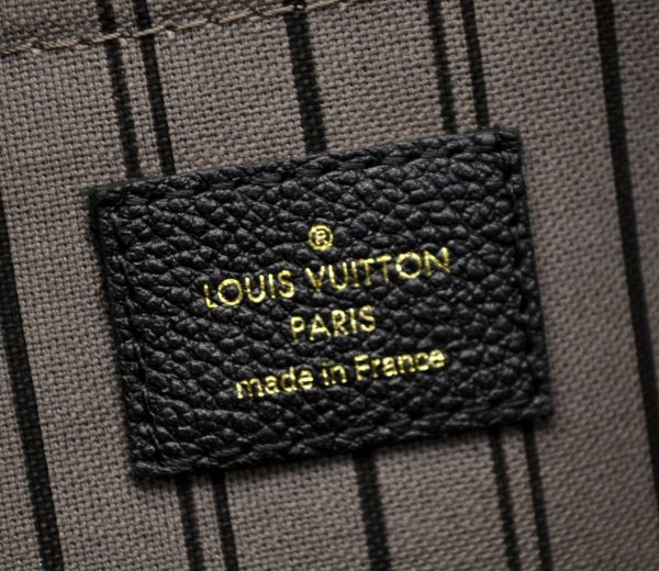 8 Louis Vuitton Empreinte Mazarine MM Noir Black