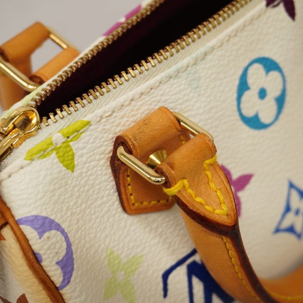 9 Louis Vuitton Handbag Multicolor Mini Speedy Bronne