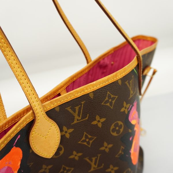 9 Louis Vuitton Tote Bag Monogram Neverfull MM Rose