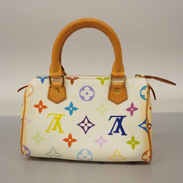 9 Louis Vuitton Handbag Monogram Multicolor Mini Speedy Bronne