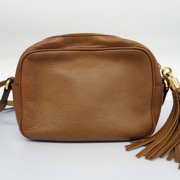 9 Gucci Shoulder Bag Soho Leather Brown