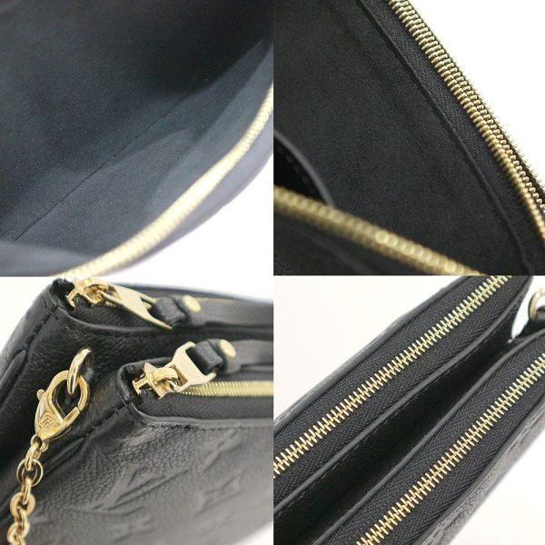 9 Louis Vuitton Pochette Empreinte Noir Black