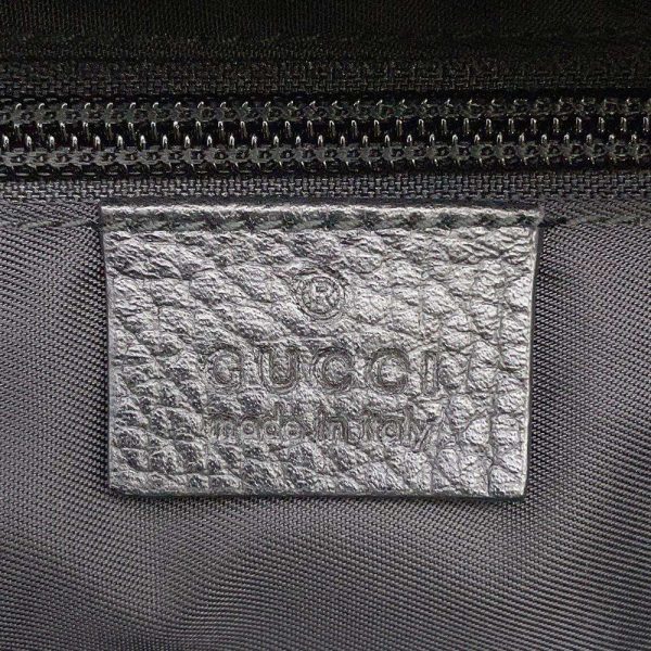 9 Gucci Backpack GG Pattern Nylon Rucksack Black