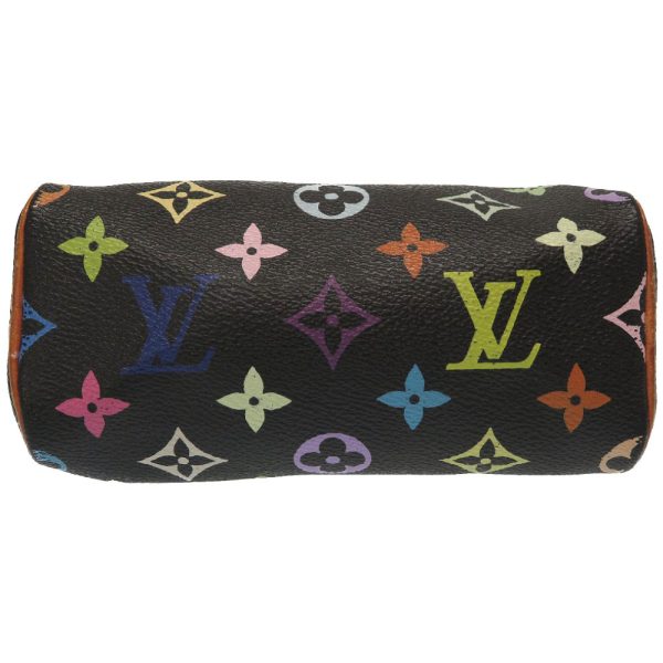 9e0284b5 3 Louis Vuitton Monogram Multicolor Mini Speedy Noir 2way Handbag Strap LV