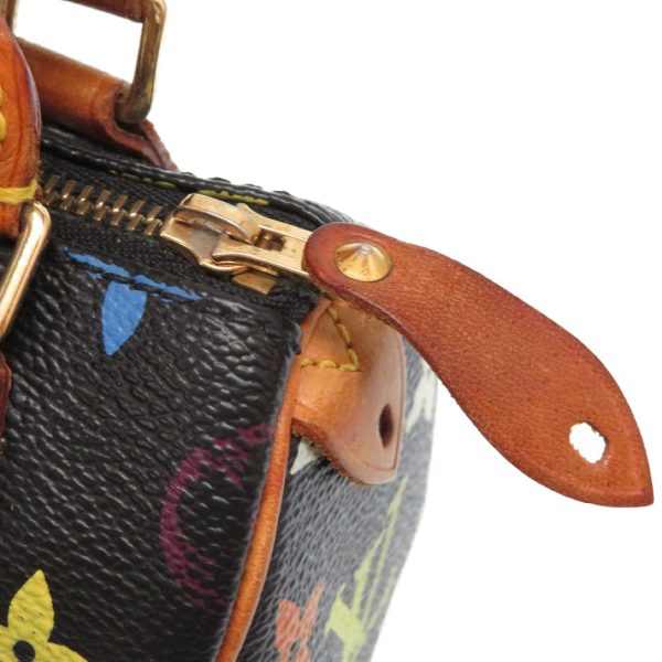 9e0284b5 6 Louis Vuitton Monogram Multicolor Mini Speedy Noir 2way Handbag Strap LV
