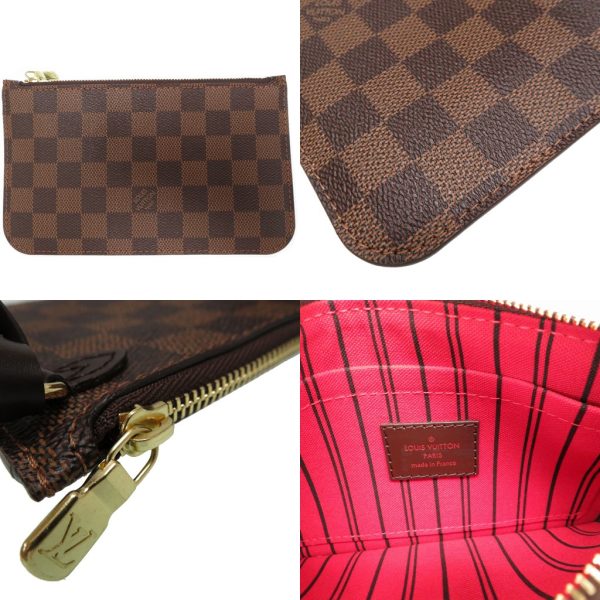 9h0110iiiza6 7 Louis Vuitton Damier Neverfull PM With Pouch Tote Bag