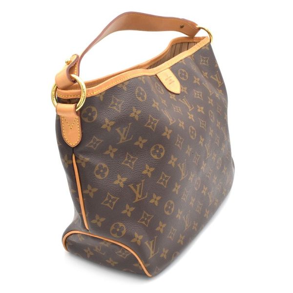 c240400045797 1 Louis Vuitton Delightful PM Monogram Canvas Shoulder Bag Brown