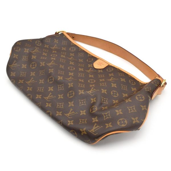 c240400045797 3 Louis Vuitton Delightful PM Monogram Canvas Shoulder Bag Brown