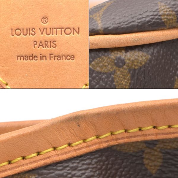 c240400045797 5 Louis Vuitton Delightful PM Monogram Canvas Shoulder Bag Brown