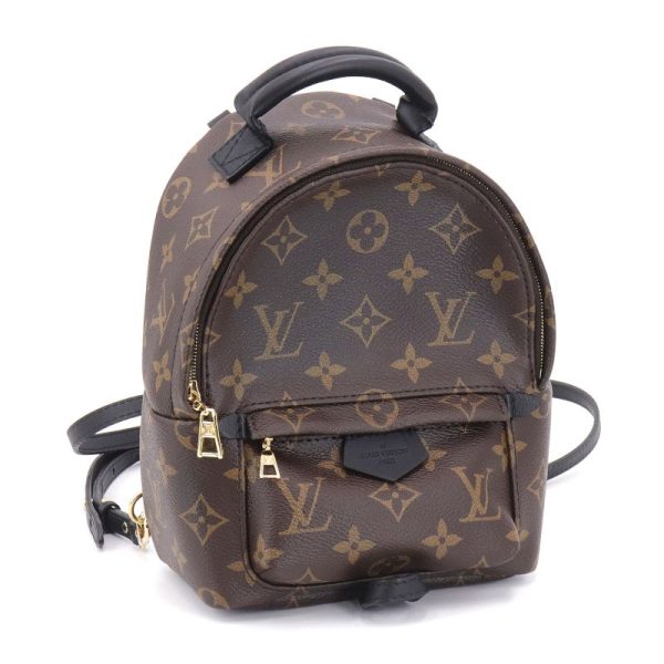 c240601095984 Louis Vuitton Palm Springs Backpack Mini Monogram Rucksack Day Bag Black