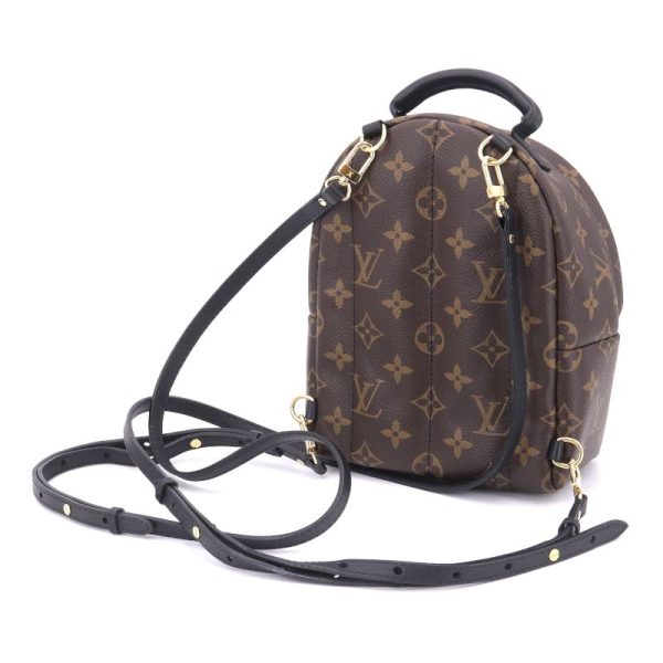 c240601095984 1 Louis Vuitton Palm Springs Backpack Mini Monogram Rucksack Day Bag Black