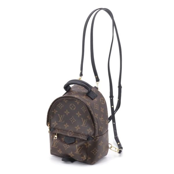 c240601095984 3 Louis Vuitton Palm Springs Backpack Mini Monogram Rucksack Day Bag Black