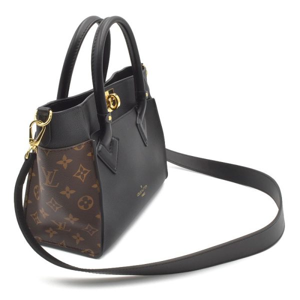 c241100022711 1 Louis Vuitton On My Side PM Monogram Noir Shoulder Bag Black