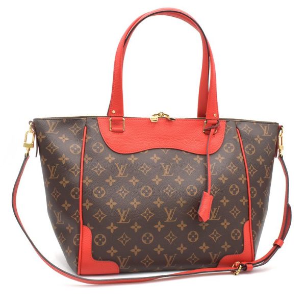 c241100040181 Louis Vuitton Estrela MM Monogram Coquelicot Shoulder Bag Red