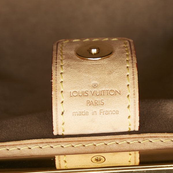 dkuaa9pxd9ycgglj 6 Louis Vuitton Monogram Judy PM Chain Handbag Shoulder 2way Noir PVC Leather