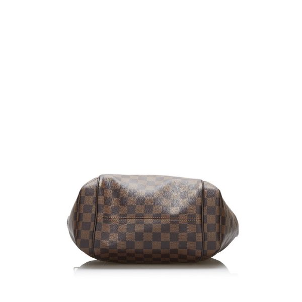 lcb32m3q7ka3bglz 4 Louis Vuitton Damier Totally PM Handbag Tote Bag Ebene Brown PVC Leather