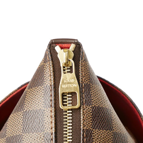 lcb32m3q7ka3bglz 8 Louis Vuitton Damier Totally PM Handbag Tote Bag Ebene Brown PVC Leather