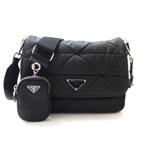 sb23 0203 14 1 Prada Shoulder Bag Black