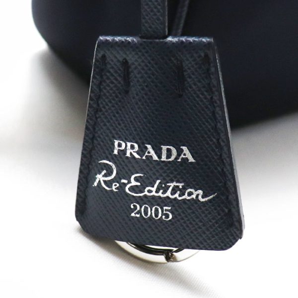 sb23 0526 22 532 Prada Nylon 2way Shoulder Bag Black