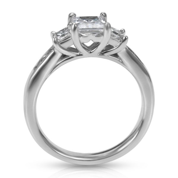 006308 pv b97c8562 fe4b 414e b882 3cfa0a764d8d BRAND NEW Ritani Three Stone Palladium Ring with Diamonds 060 CTW