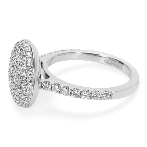 006588 sv 97c9968c afa8 404a b34b 42abb8b0fda1 BRAND NEW Diamond Pave Round Top Fashion Ring in 14K White Gold 134 CTW