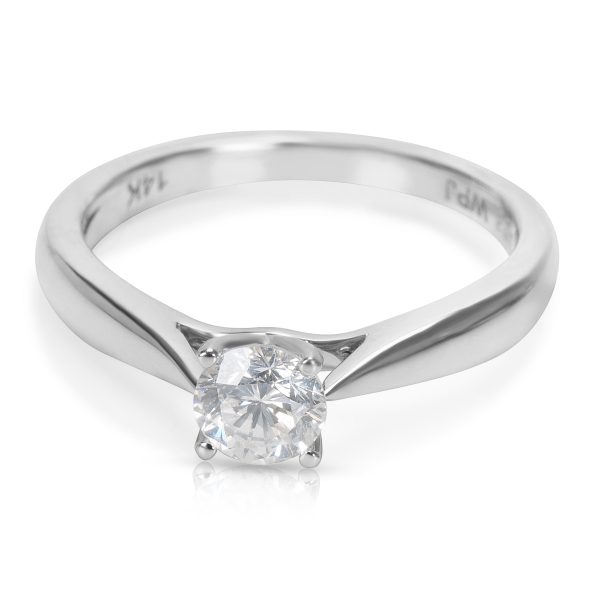 008020 fv b3328960 f906 4e84 9475 c980455f4313 Soiltaire Engagement Ring in 14K White Gold with Diamonds 042 CTW