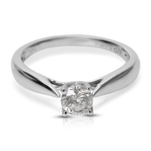 008024 fv a1fe082f e393 42b2 89e4 89619d79ff9f Solitaire Engagement Ring in 14K White Gold with Diamonds 055 CTW