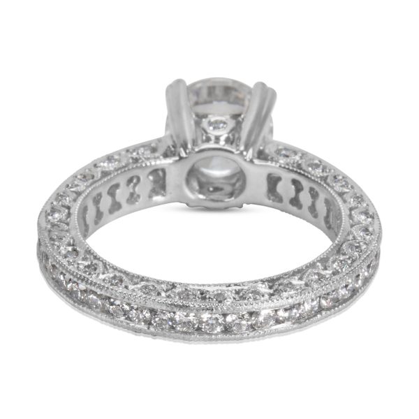 008799 bv Tacori Engagement Ring Setting in Platinum HT 2326 SOL 102 CTW