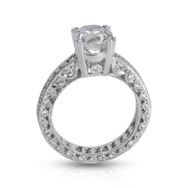 008799 pv Tacori Engagement Ring Setting in Platinum HT 2326 SOL 102 CTW