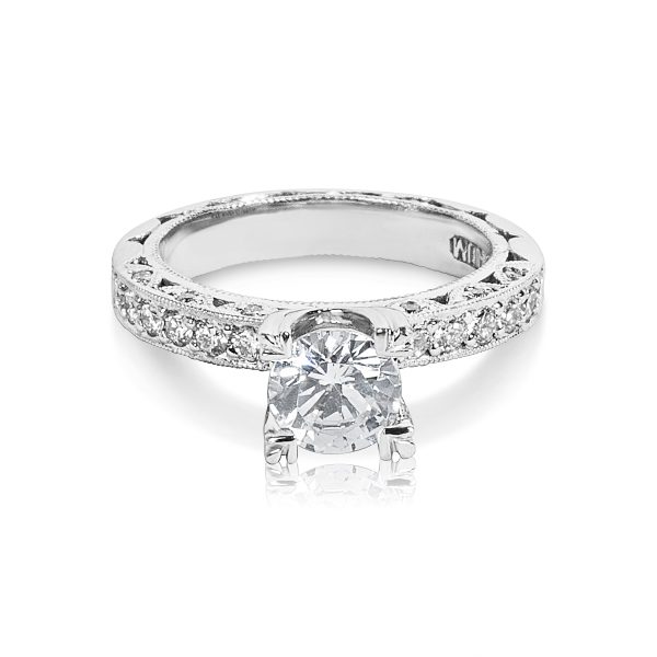 008804 fv Tacori Engagement Ring Setting in Platinum 38 CTW HT 2229A 40